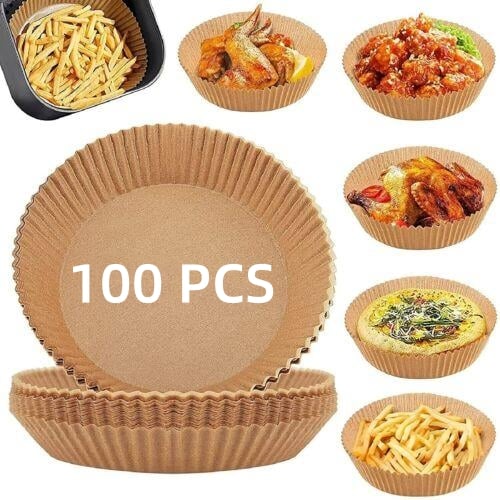 🔥Limited-time promotion - 49% OFF🔥100 PCS Air Fryer Liners