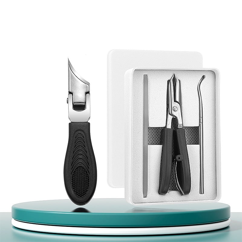 🔥Last Day Sale - 49% OFF🔥Eagle Beak Angled Nail Clippers 3-Piece Set