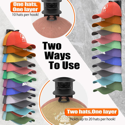 🏆 35K+ SOLD!🧢New Hat Organizer for Baseball Caps