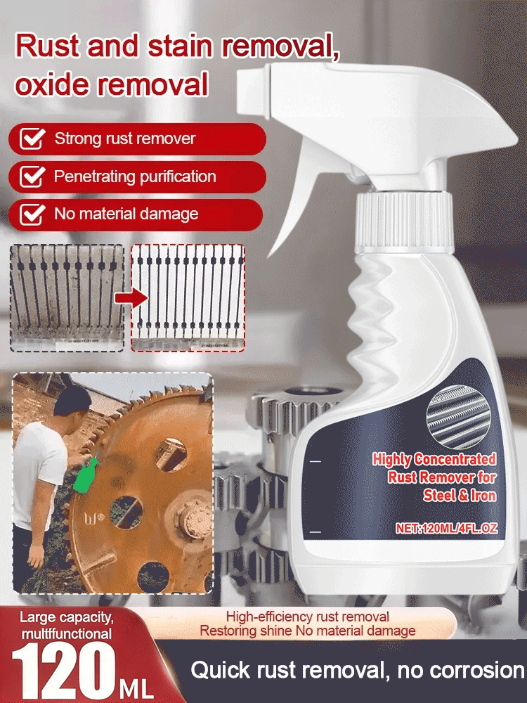 💥Hot Sale - 49% OFF🔥 Highly concentrated rust remover for steel & iron