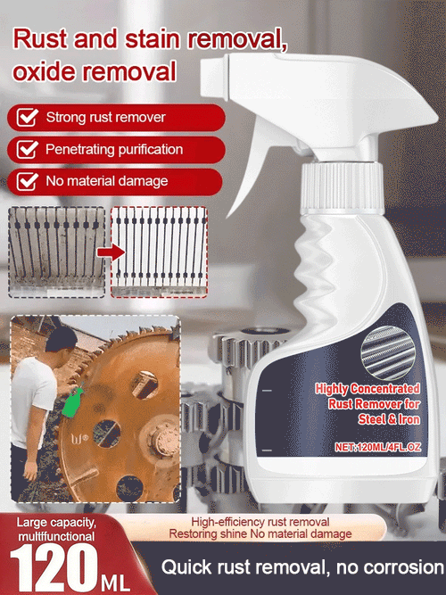 💥Hot Sale - 49% OFF🔥 Highly concentrated rust remover for steel & iron