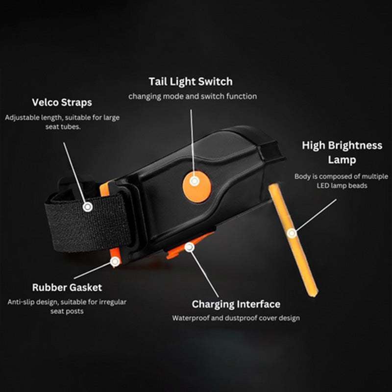 🔥Hot Sale - 49% OFF🚲LED Bike Rear Light