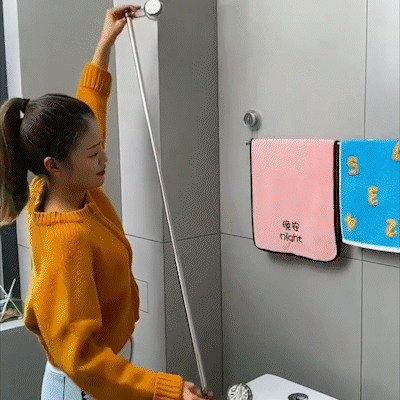 🔥Hot Sale - 49% OFF🔥360° Rotating Retractable Towel & Shoe Rack