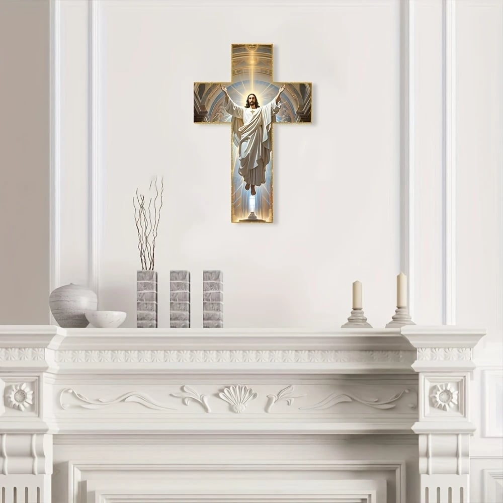 ✝️Retro Acrylic Creative Decorative Pendant 30*20cm
