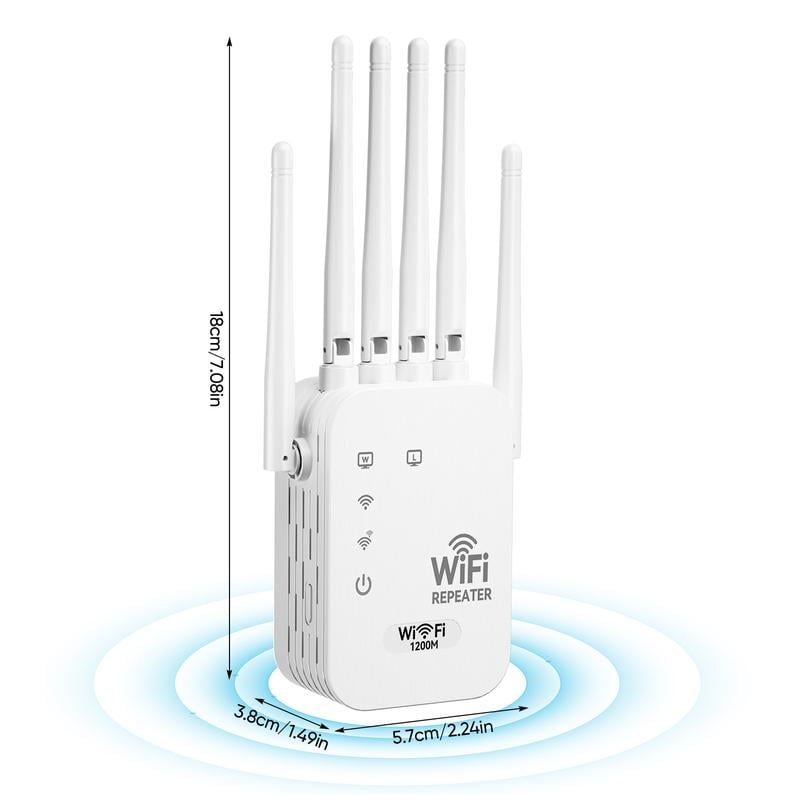 ⏰LAST DAY SALE🎁 WiFi Extender 2026 6-Antenna Strong Signal