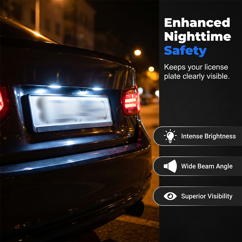 🚗LED Car Lighting Kit: Includes roof lights, T10 parking lights, dual-tip reading lights, license plate lights, and interior lights
