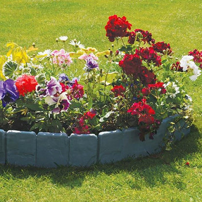 🔥LIMITED TIME 49% OFF! 🏡Imitation Stone Garden Fence - DIY Garden Edging Border🌿✨