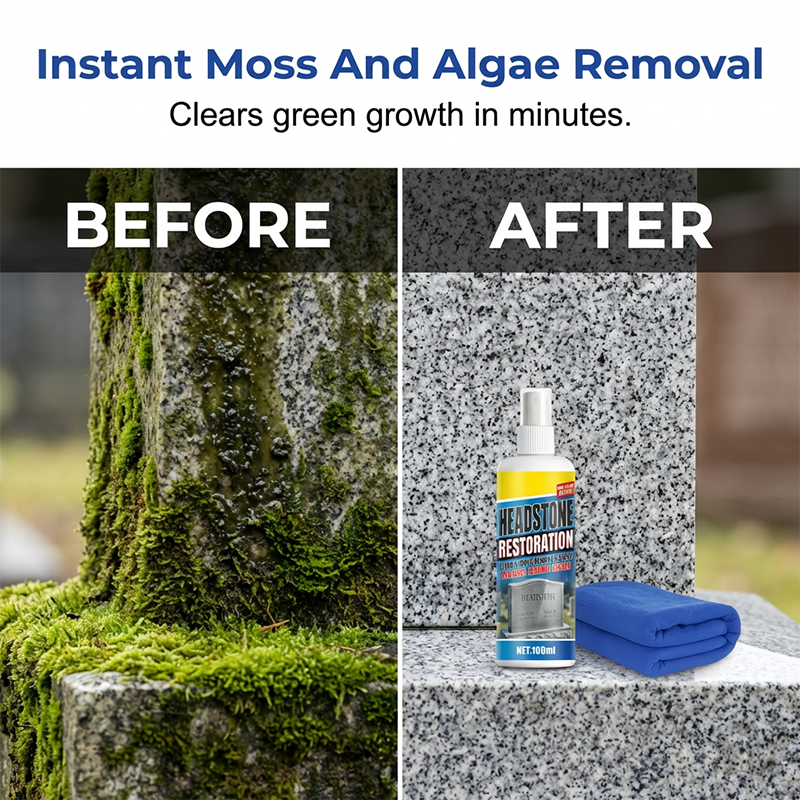 🔥Last Day 49% OFF🔥Headstone Restoration & Cleaning Spray