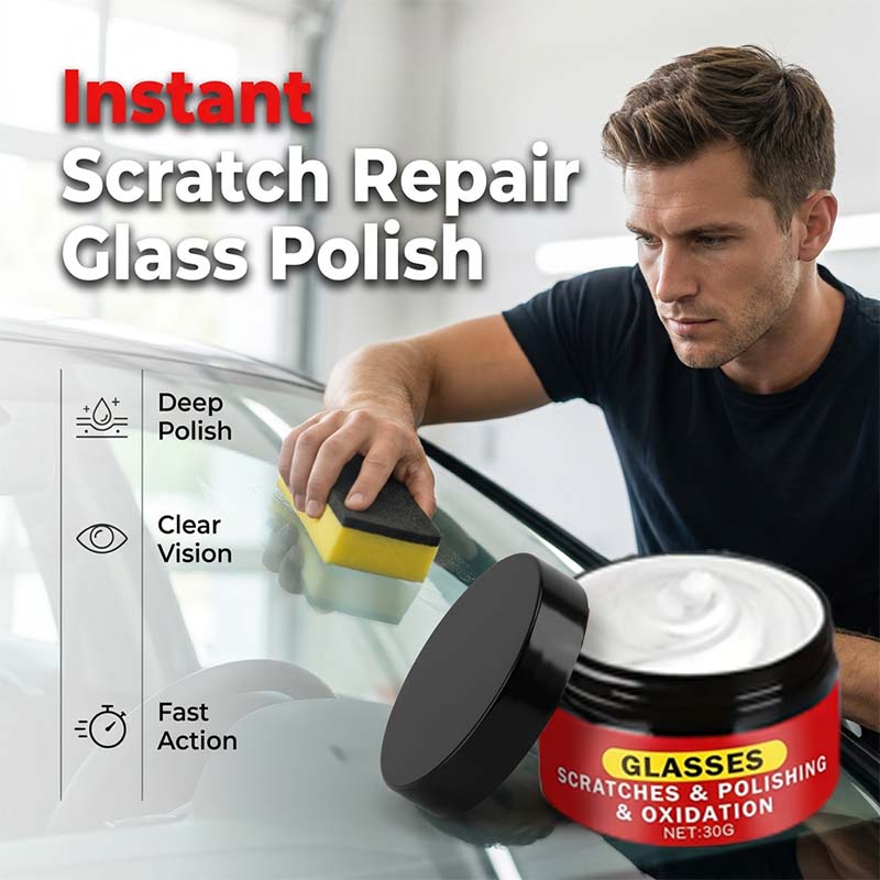 🔥Hot Sale - 49% OFF🔥Glass Scratch Polishing & Repair Compound