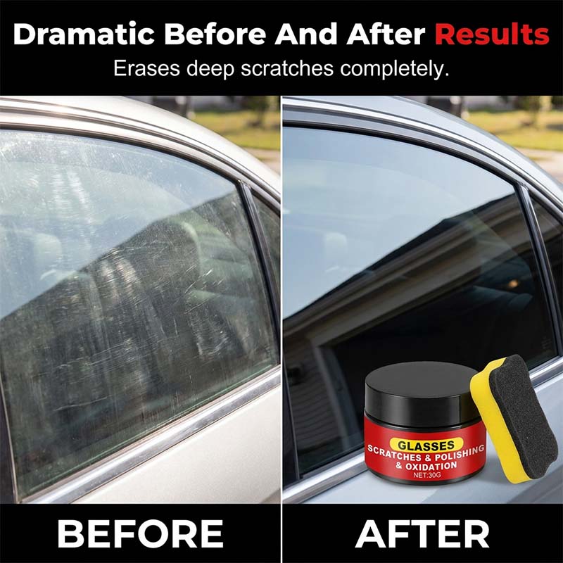 🔥Hot Sale - 49% OFF🔥Glass Scratch Polishing & Repair Compound
