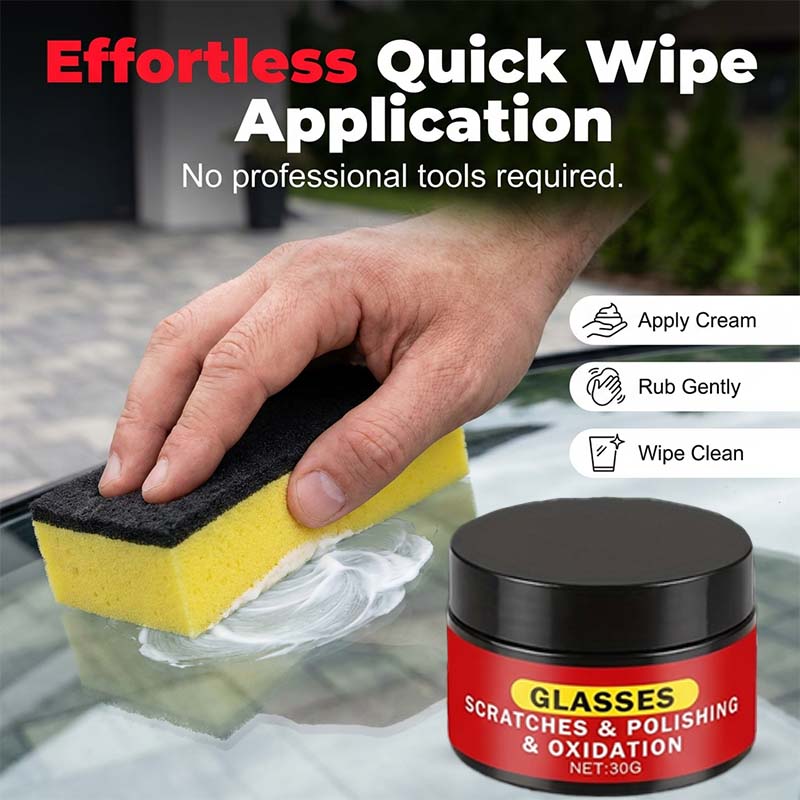 🔥Hot Sale - 49% OFF🔥Glass Scratch Polishing & Repair Compound
