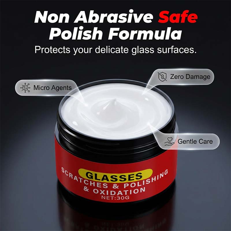 🔥Hot Sale - 49% OFF🔥Glass Scratch Polishing & Repair Compound