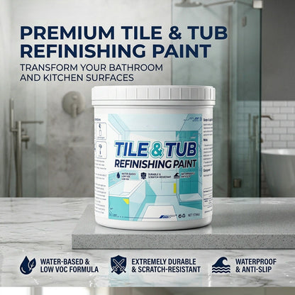 🔥Last Day Sale - 49% OFF🔥Premium Tile & Tub Refinishing Paint Kit