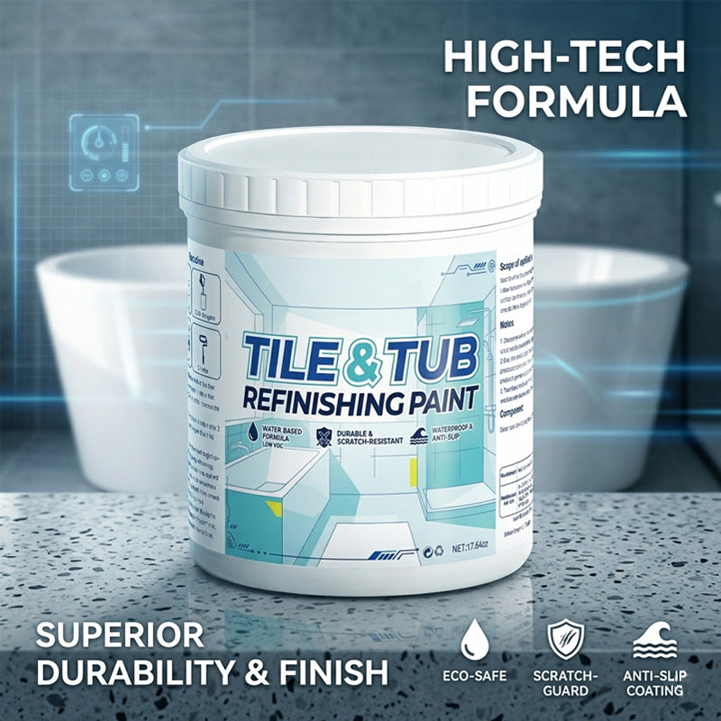 💥Hot Sale - 49% OFF💥Premium Tile & Tub Refinishing Paint Kit